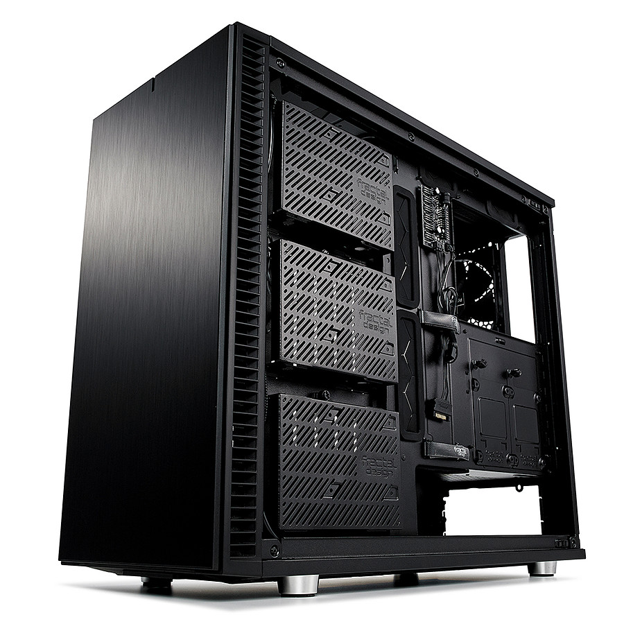 FRACTAL DESIGN BOITIER PC Define R5 - Moyen Tour - Noir - Format