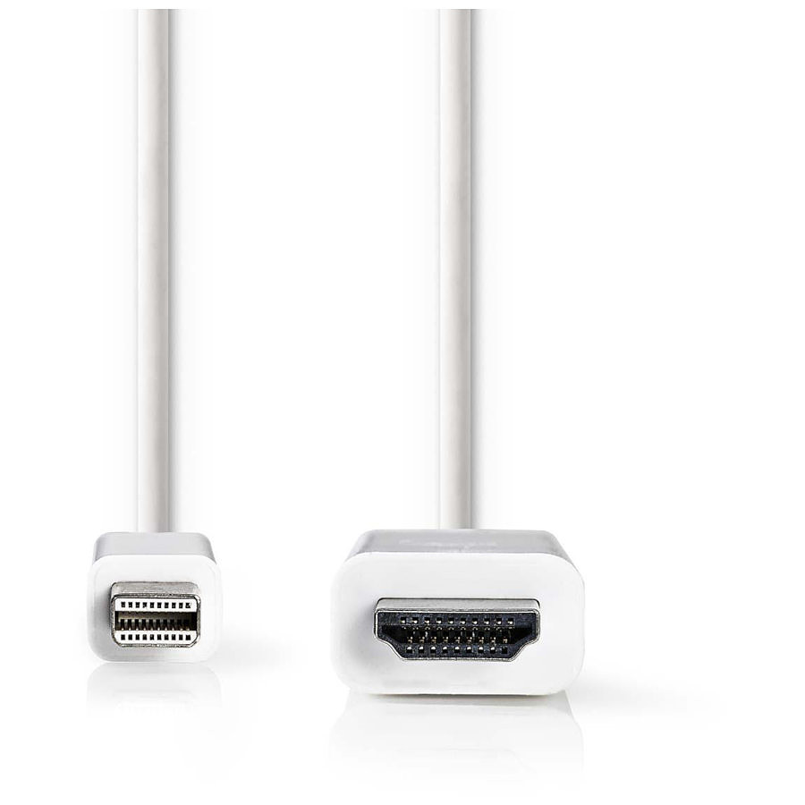 Câble DisplayPort NEDIS Cordon mini DisplayPort Mâle vers HDMI mâle