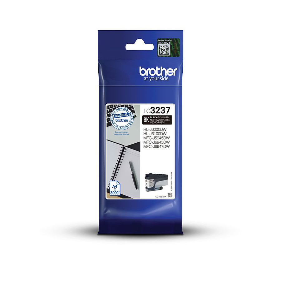 Cartouche d'encre Brother LC3237BK