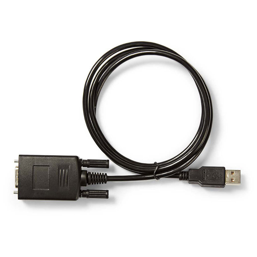 Câble USB Nedis Adaptateur USB pour périphérique série (DB9) - 0.9 m