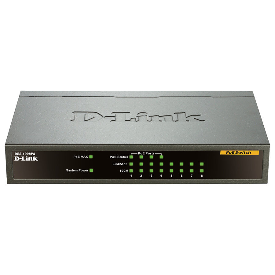 Switch et Commutateur D-Link DES-1008PA