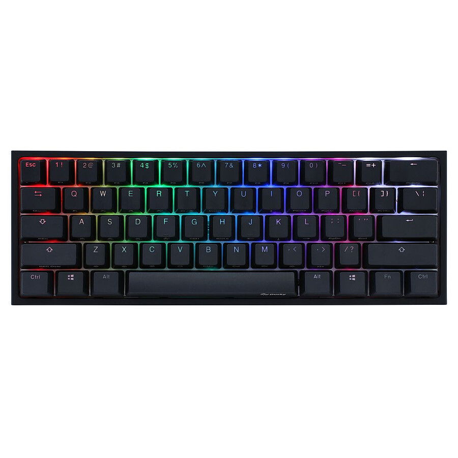 DUCKY ONE 2 SF RGB 65% MEKAANINEN NÄPPÄIMISTÖ CHERRY MX SPEED SILVER