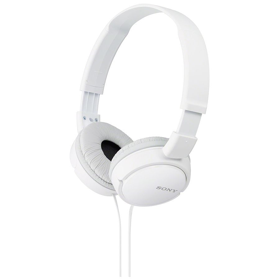 Casque Audio Sony MDRZX110 Blanc - Casque audio