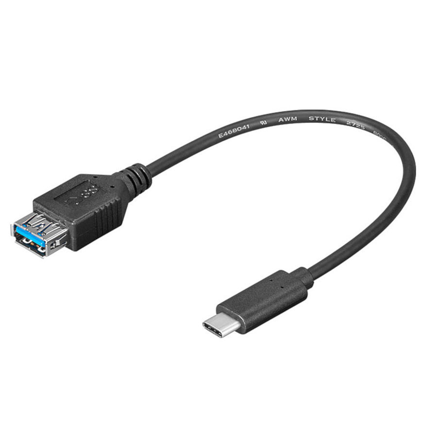Câble USB Adaptateur en câble USB-C 3.1 mâle / USB 3.0 A femelle