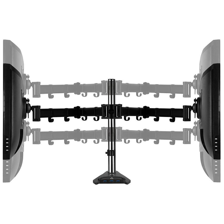 Support Double écran à poser Arctic Z2 Pro 34 (20kg max) (Noir) à prix bas