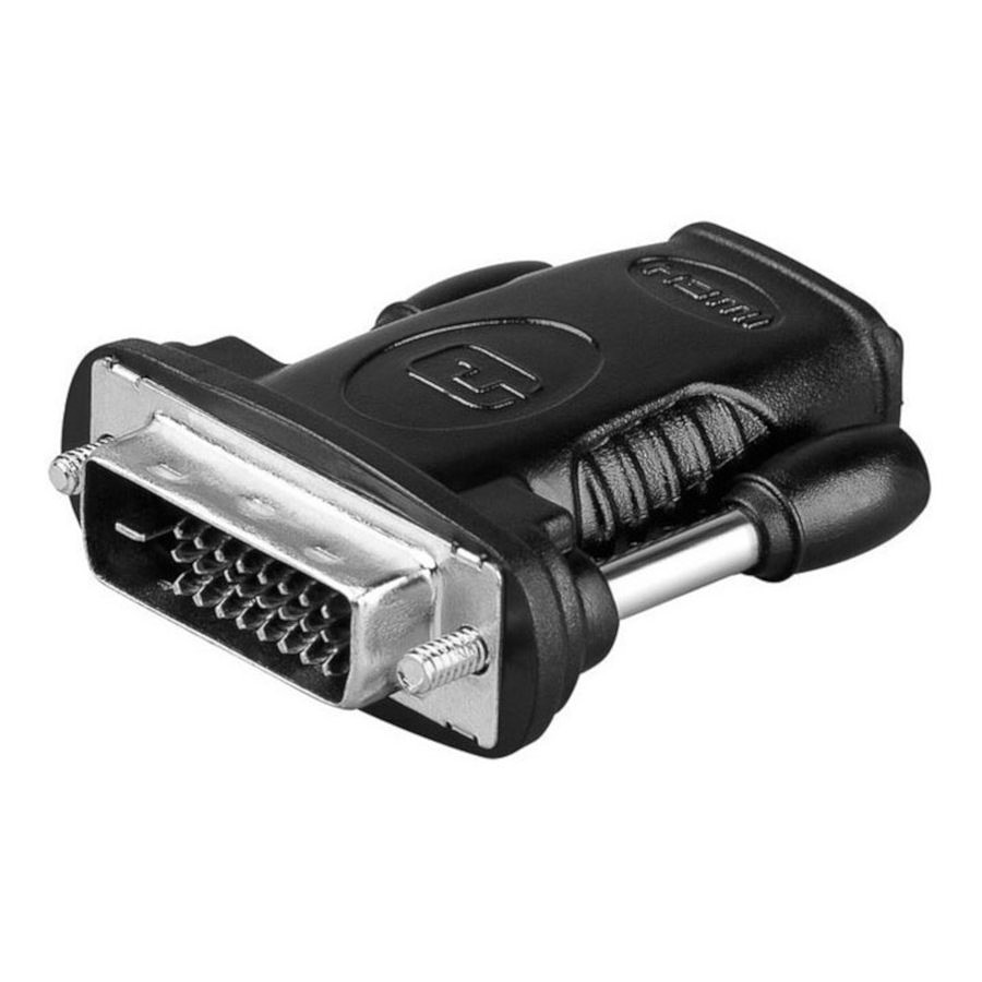 HDMI Femelle Vers A 18+1 DVI D Mâle Fiche Onvertisseur adaptateur Plaqués Or 