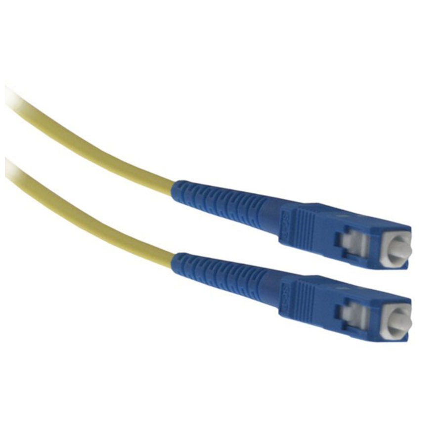 Câble fibre Optique Jarretière optique simplex monomode 9/125 SC-UPC/SC-UPC (1 mètre)
