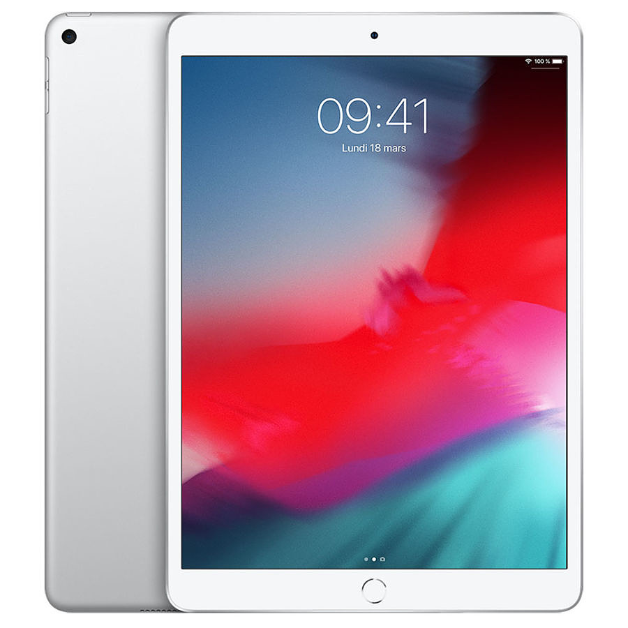 Tablette reconditionnée Apple iPad Air 2019 (argent) - WiFi - 64 Go - 3 Go · Reconditionné