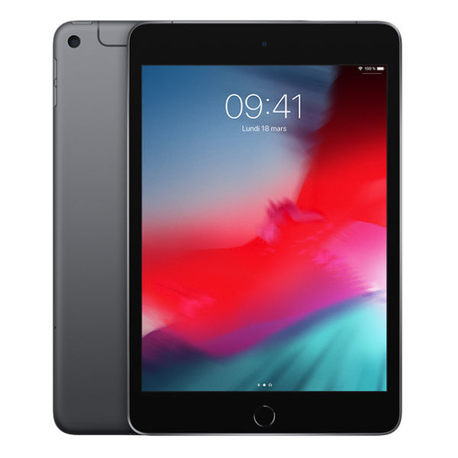 Tablette reconditionnée Apple iPad Mini 2019 (gris sidéral) - 4G - 64 Go - 3 Go · Reconditionné