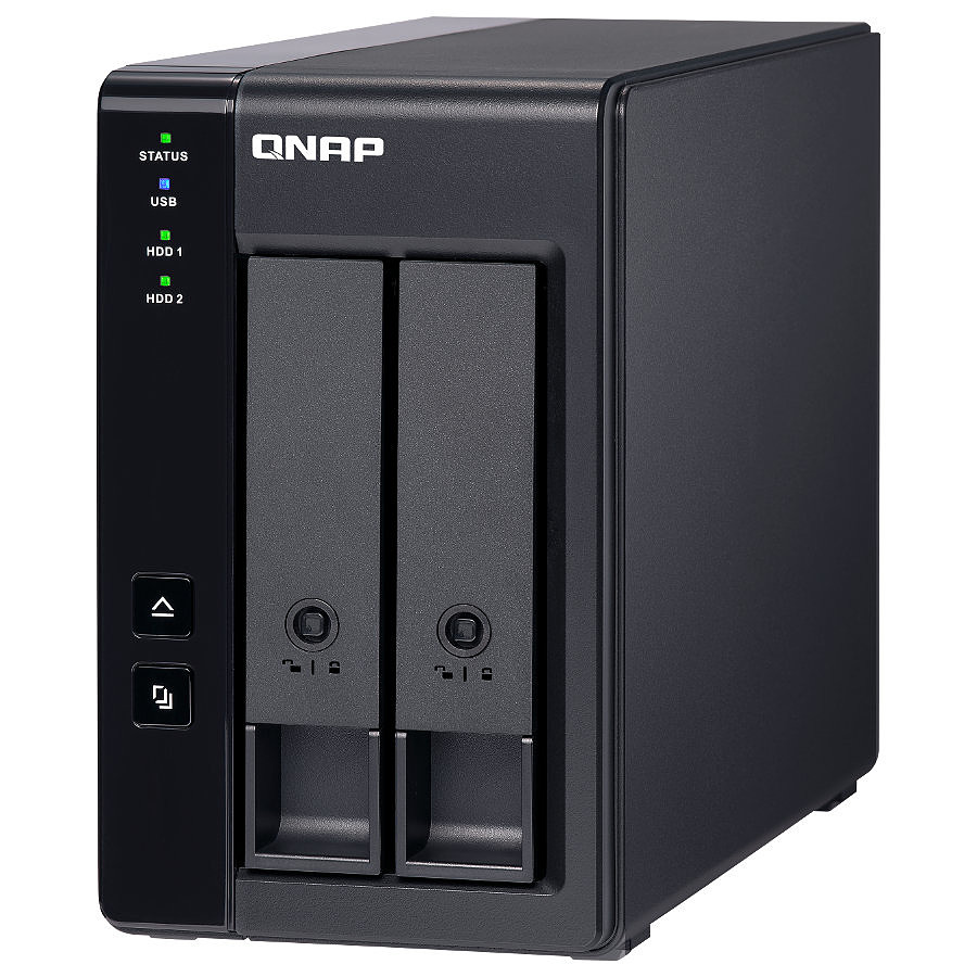 QNAP Boîtier de disques de stockage Boîtier disque dur/SSD (TR-002)
