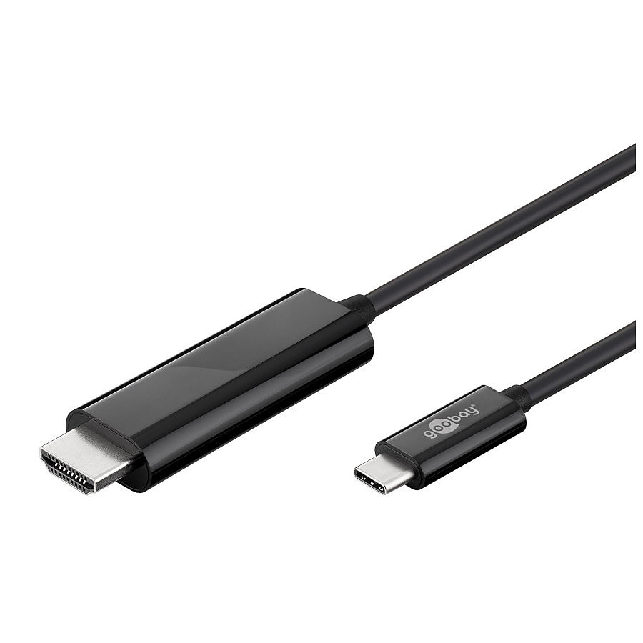 Câble HDMI Goobay Câble USB 3.1 Type-C / HDMI (M/M) - 1.8 m