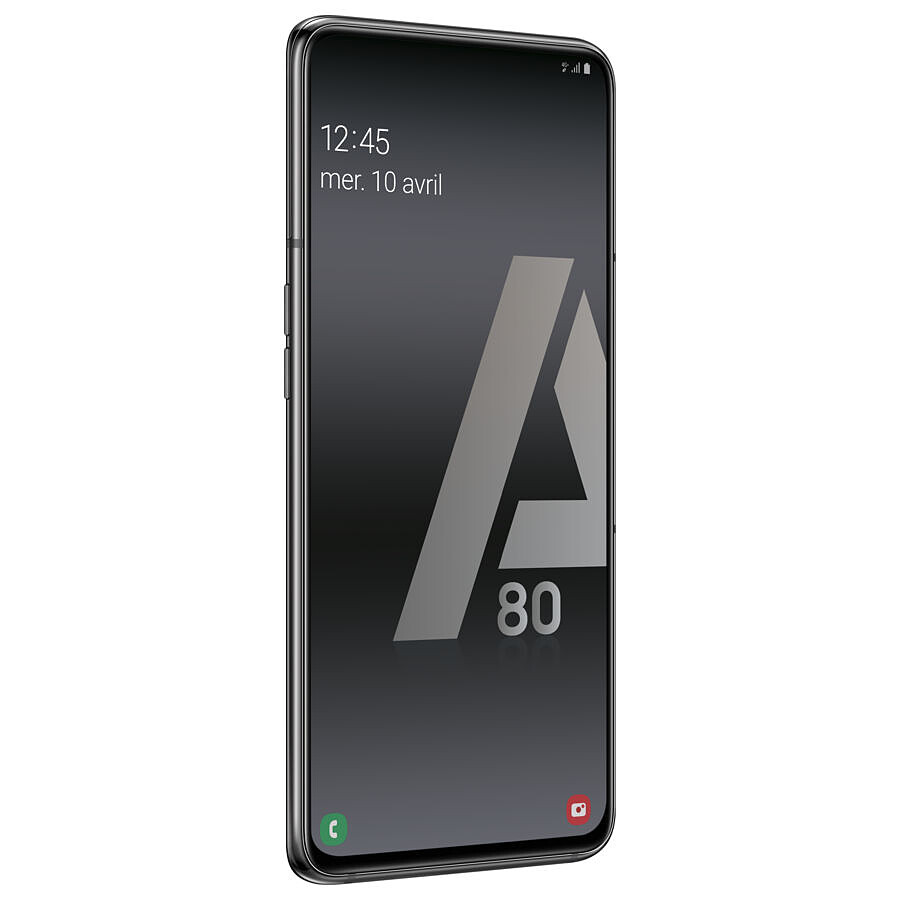 Smartphone reconditionné Samsung Galaxy A80 (noir) - 128 Go - 8 Go · Reconditionné