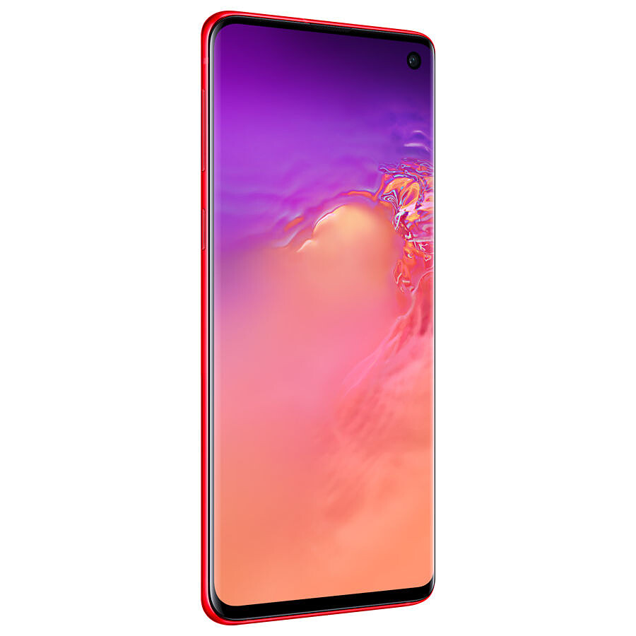 Smartphone reconditionné Samsung Galaxy S10 (rouge) - 128 Go - 8 Go · Reconditionné