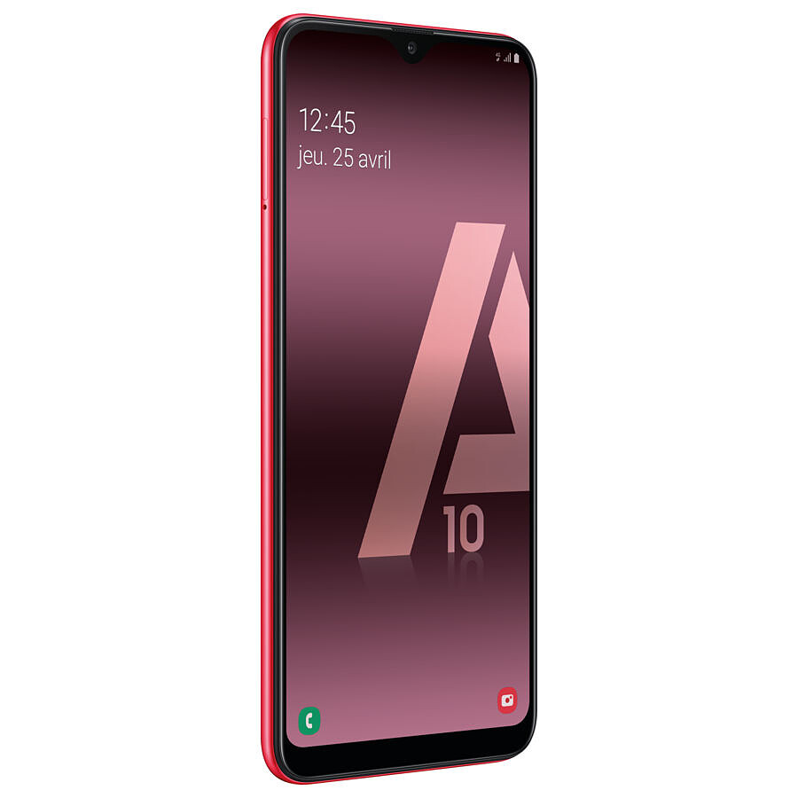 Smartphone reconditionné Samsung Galaxy A10 (rouge) - 32 Go - 2 Go · Reconditionné