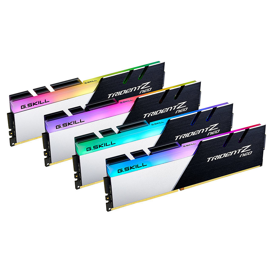 Mémoire G.Skill Trident Z Neo DDR4 4 x 32 Go 2666 MHz CAS 18 Ryzen Edition