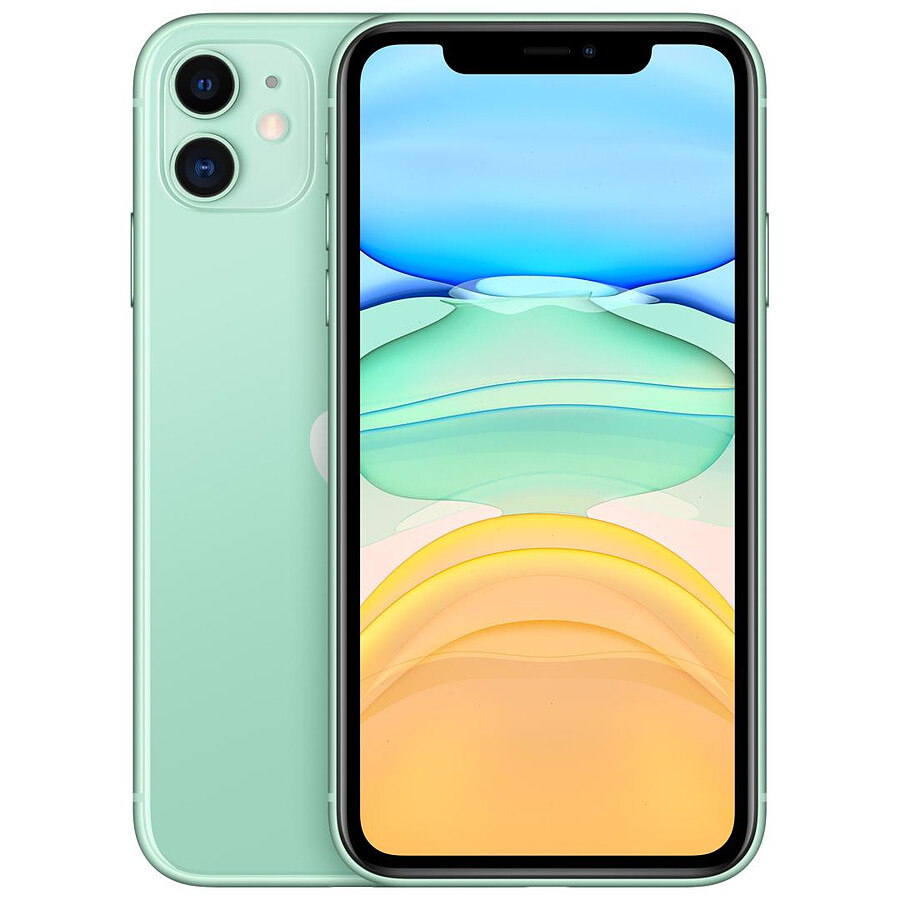 Smartphone reconditionné Apple iPhone 11 (vert) - 128 Go · Reconditionné