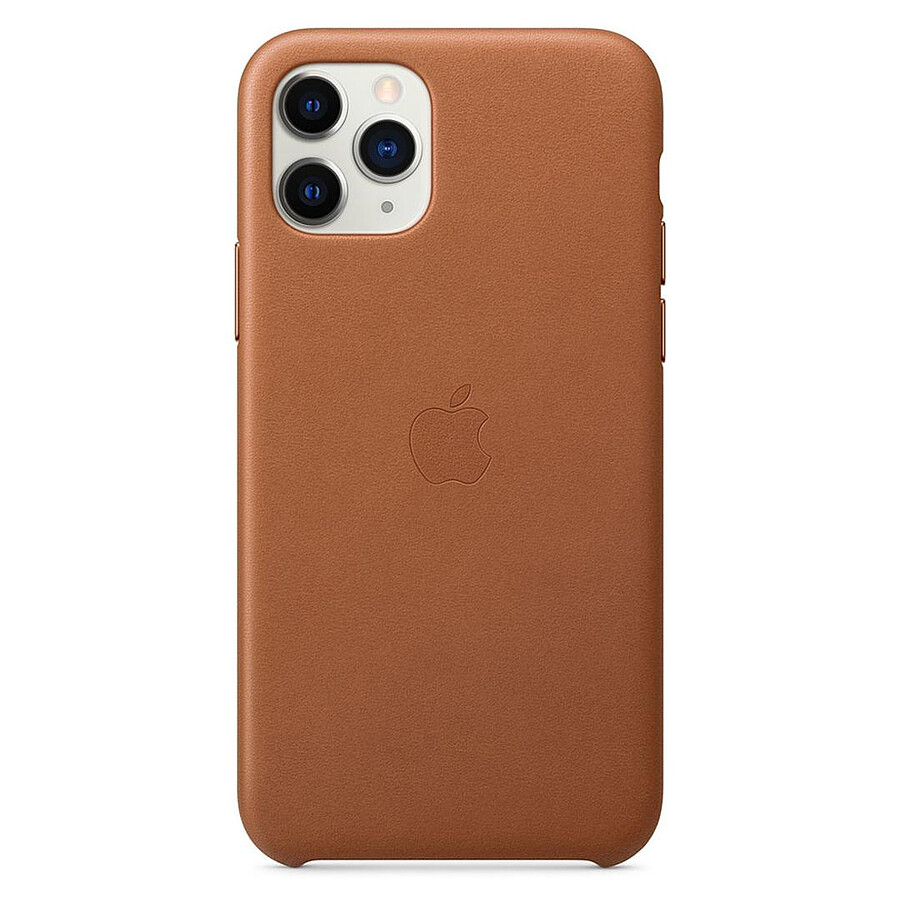 Coque IPhone 12 Bullstrap Cuir Marron - Ouverte Jamais Utilisée