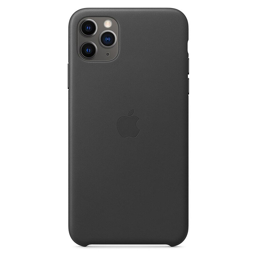 Coque et housse Apple Coque en cuir (Noir) - iPhone 11 Pro Max