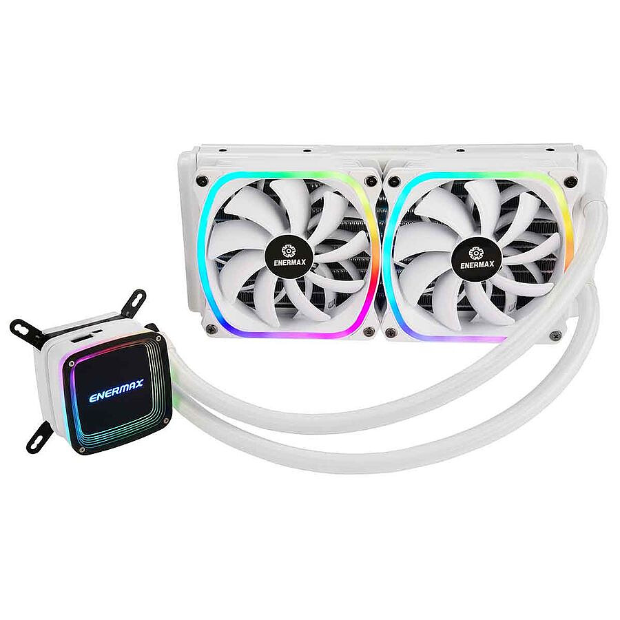 Refroidissement processeur Enermax Aquafusion 240 White ARGB 