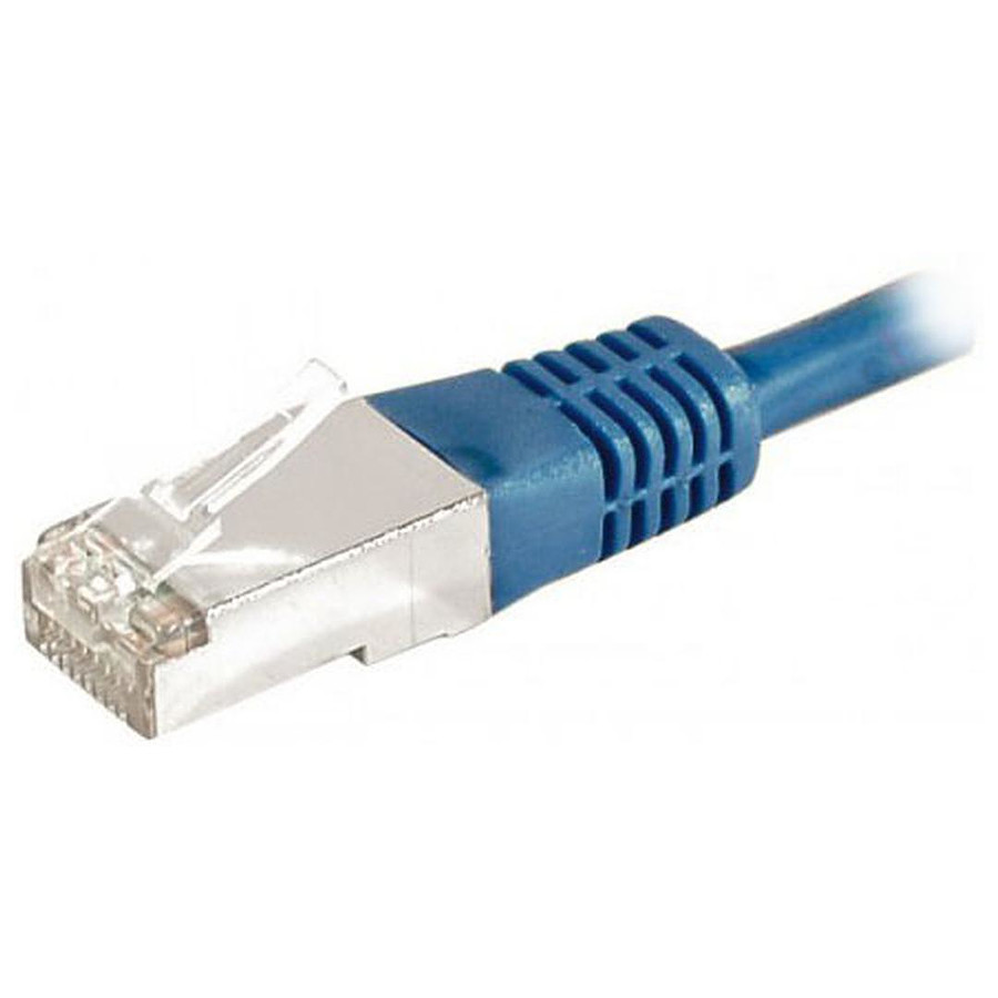 Câble RJ45 Cable RJ45 Cat 6a F/UTP (bleu) - 10 m