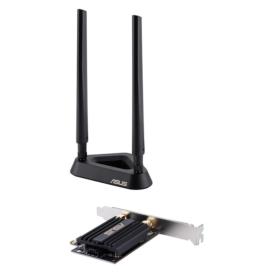 Asus PCE-AC88 - Carte PCI-Express Wifi AC3100 - Carte réseau ASUS sur