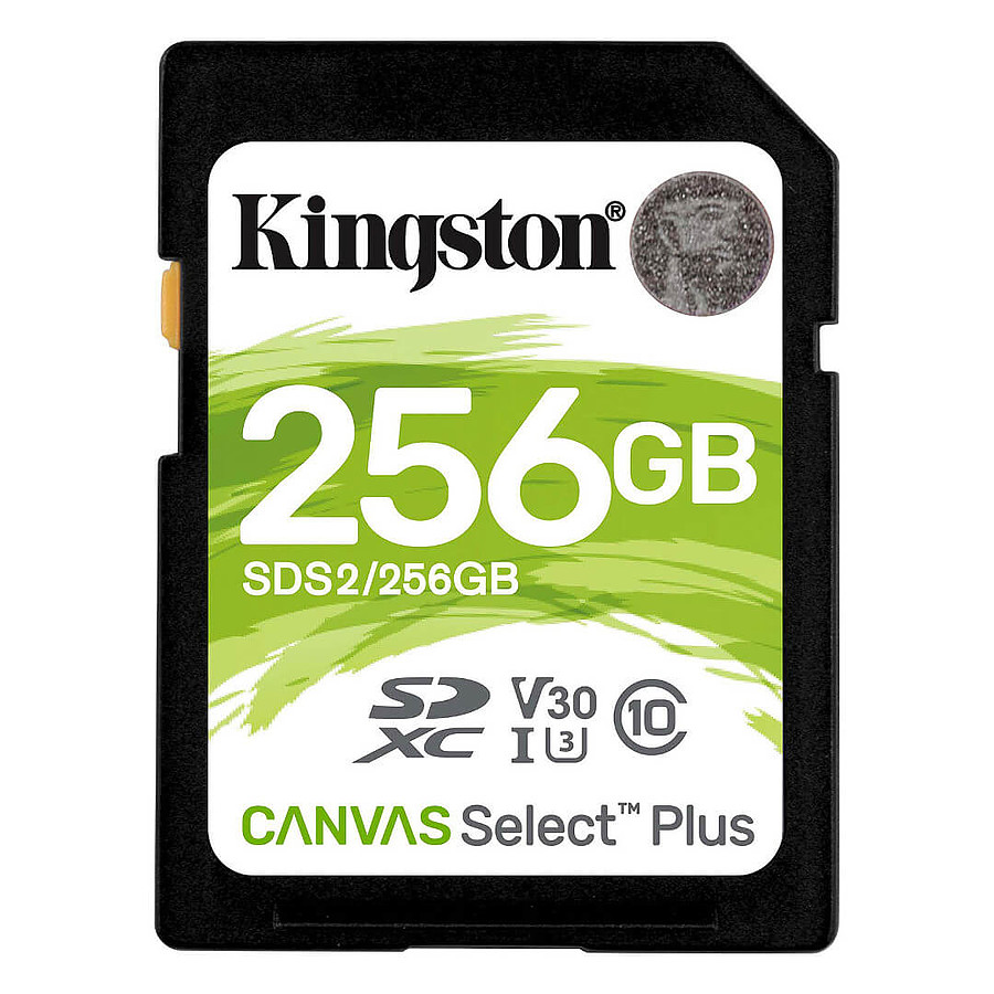 Carte mémoire Kingston Canvas Select Plus SDS2/256GB