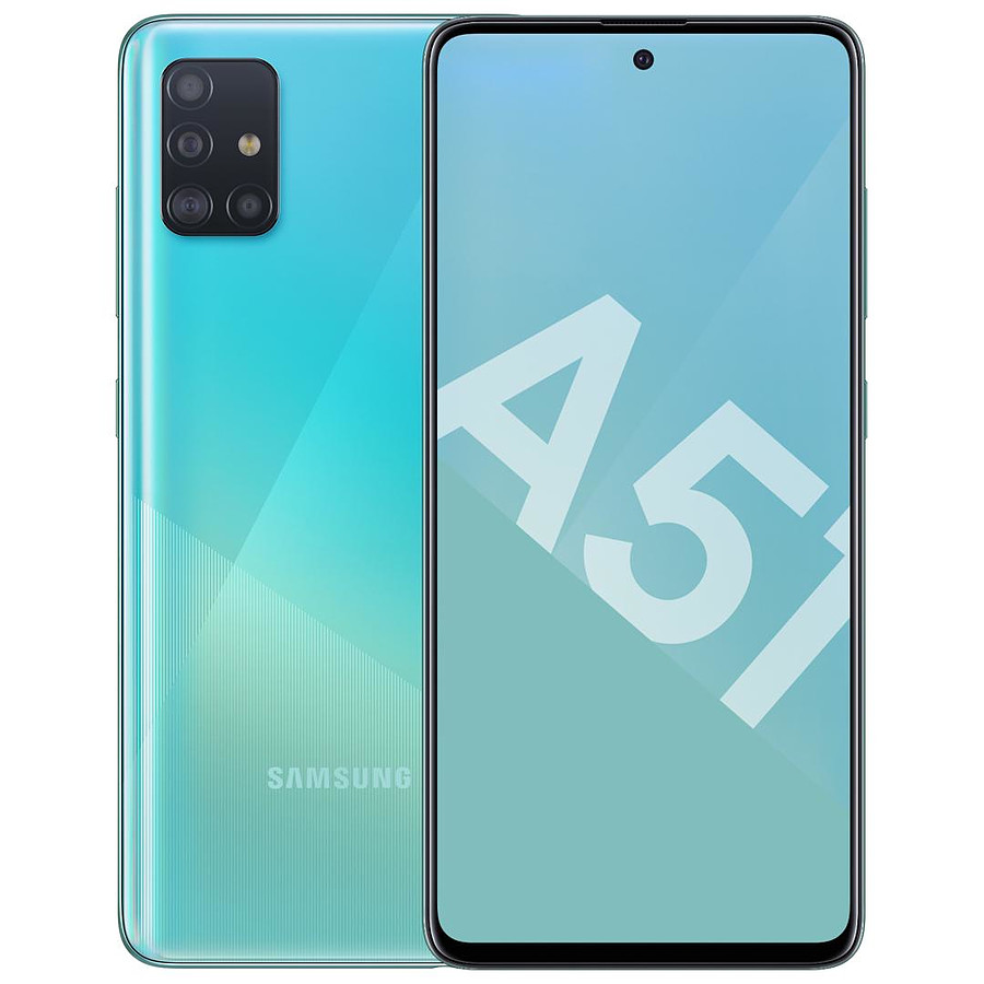 Smartphone reconditionné Samsung Galaxy A51 (bleu) - 128 Go - 4 Go · Reconditionné