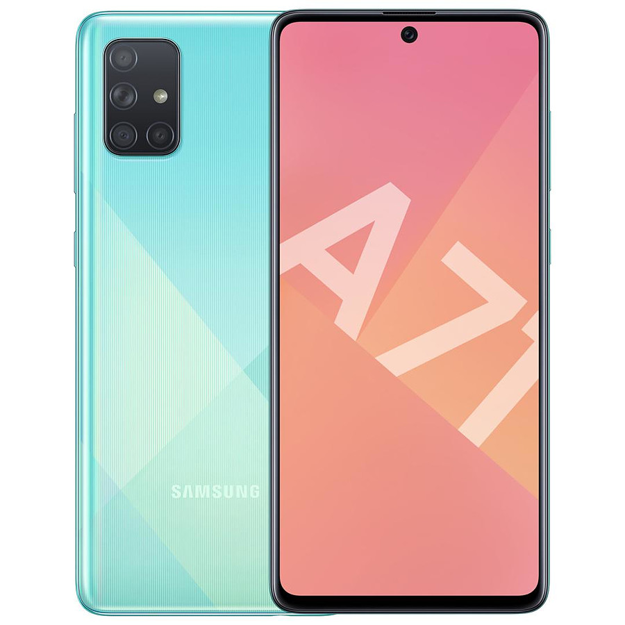 Smartphone reconditionné Samsung Galaxy A71 (bleu) - 128 Go - 6 Go · Reconditionné