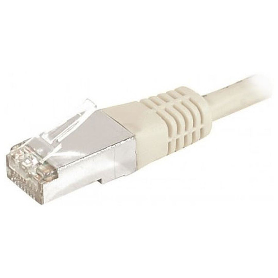 Câble RJ45 Cable RJ45 Cat 6a F/UTP (beige) - 0.5 m