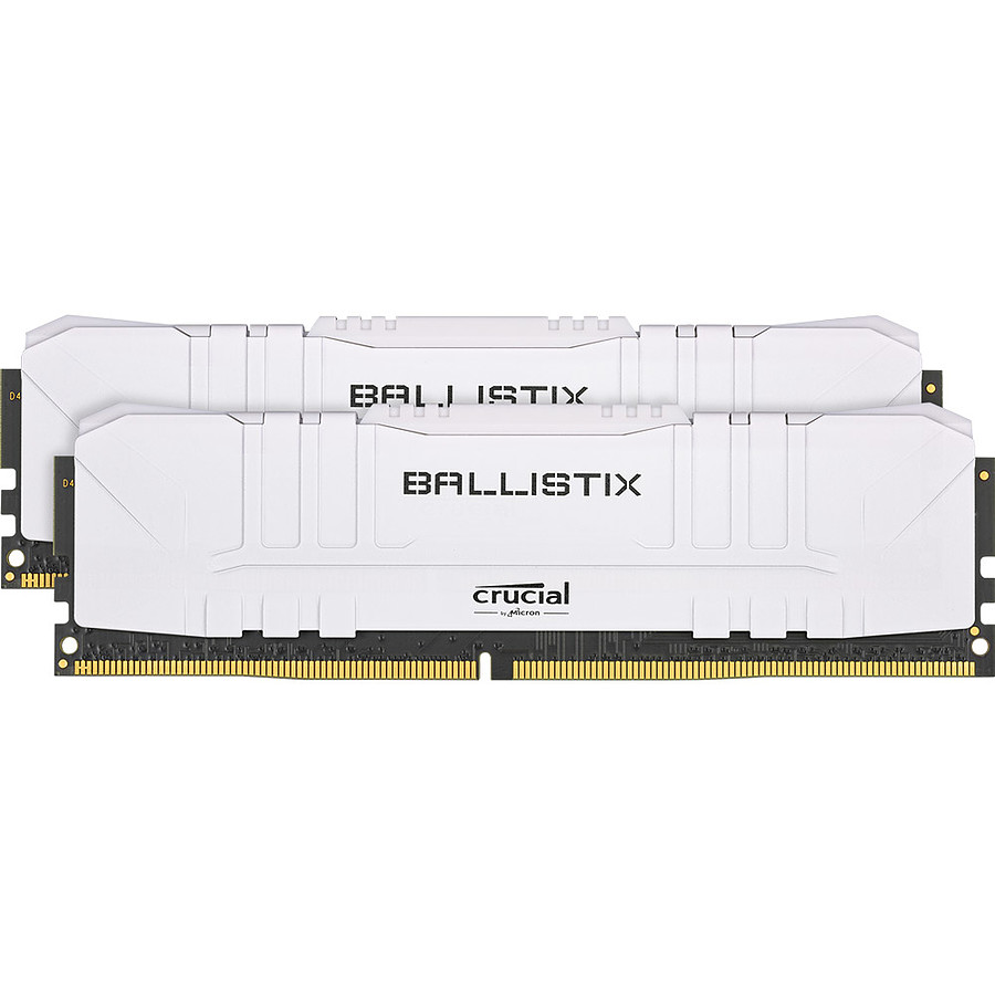 Ballistix Blanche - 2 x 8 Go (16 Go) - DDR4 3200 MHz - CL16