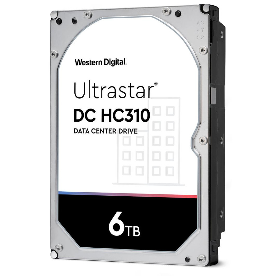 Disque dur interne Western Digital WD Ultrastar DC HC310 - 6 To - 256 Mo