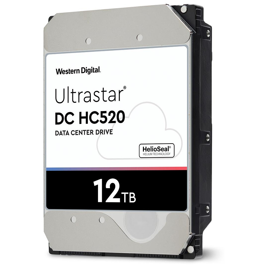 Disque dur interne Western Digital WD Ultrastar DC HC520 - 12 To - 256 Mo