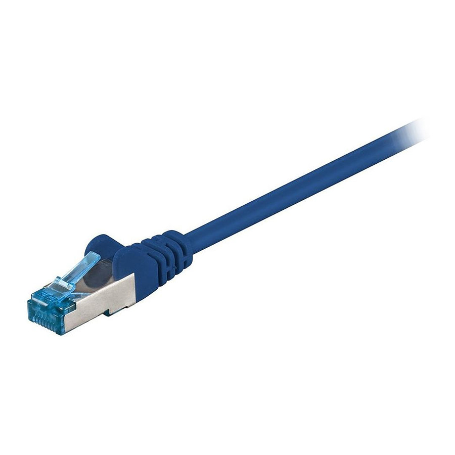 Câble RJ45 Cable RJ45 Cat 6a S/FTP (bleu) - 3 m