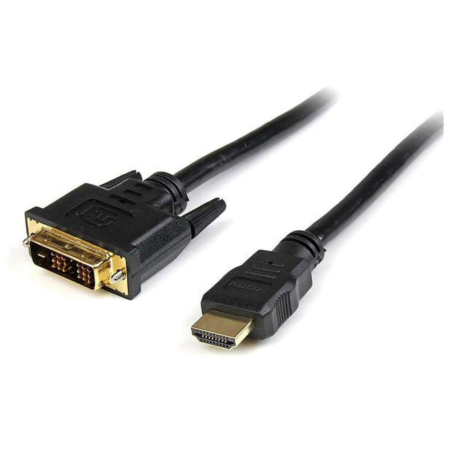 Câble HDMI / DVI-D (Single Link) - 3 m - Câble DVI StarTech.com sur