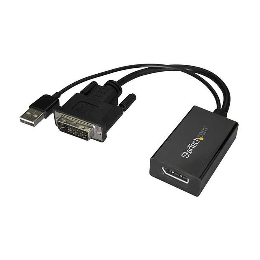 Adaptateur DVI-D vers DisplayPort - Câble DVI StarTech.com sur