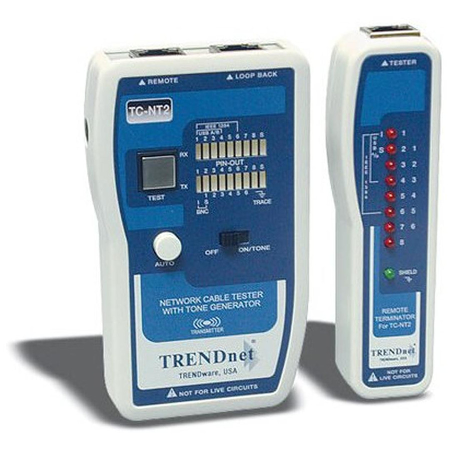Testeur téléphonique et informatique: USB, RJ45, Token Ring, R11, RJ12