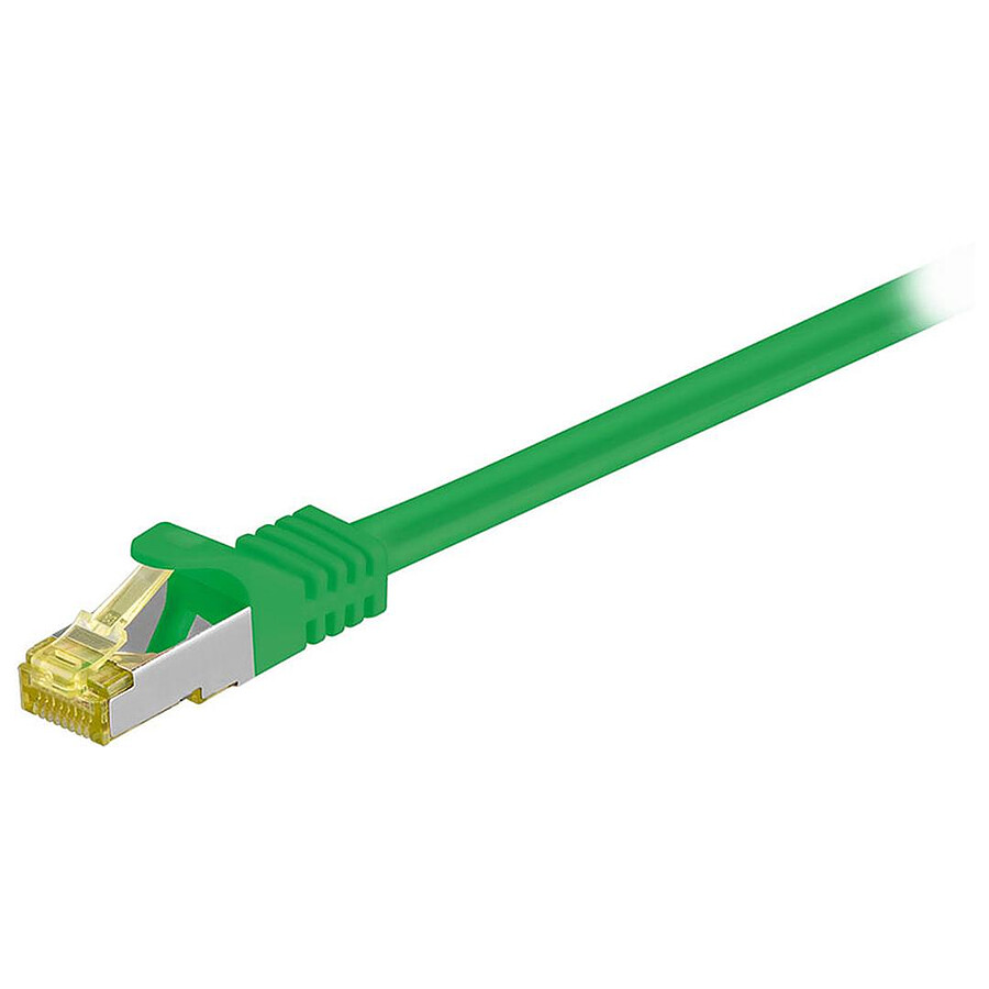 Câble RJ45 Cable RJ45 Cat 7 S/FTP (vert) - 5 m