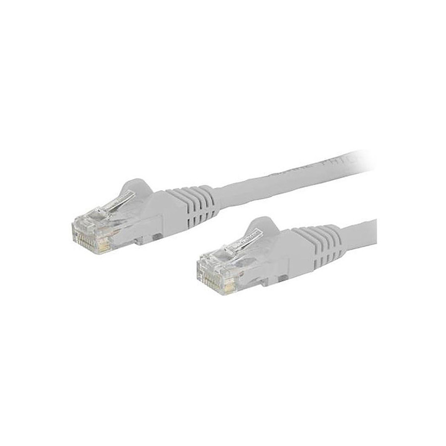 Câble RJ45 Cable RJ45 Cat 6 U/UTP (blanc) - 10 m
