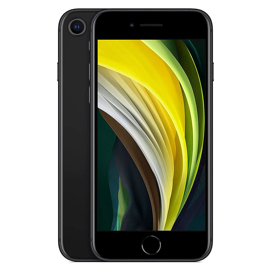 Smartphone reconditionné Apple iPhone SE (noir) - 64 Go · Reconditionné