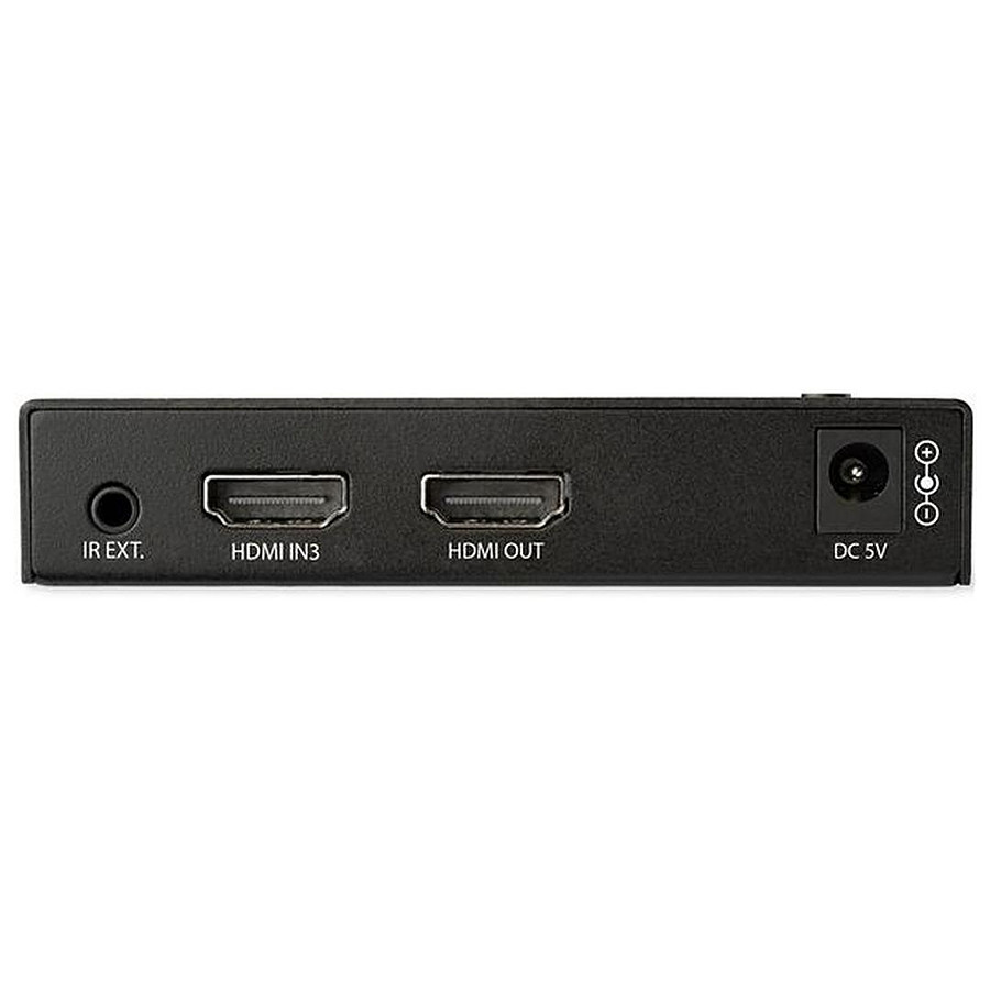 Switch HDMI 2.0 à 4 entrées - 3 HDMI- 1 DisplayPort - Câble HDMI  StarTech.com sur