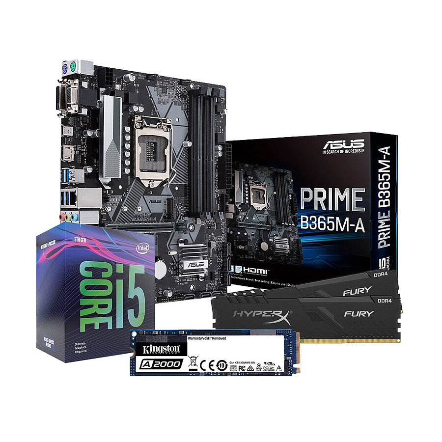 Core i5-9400F + PRIME H370-A + メモリ16g 最安価格挑戦 - www 