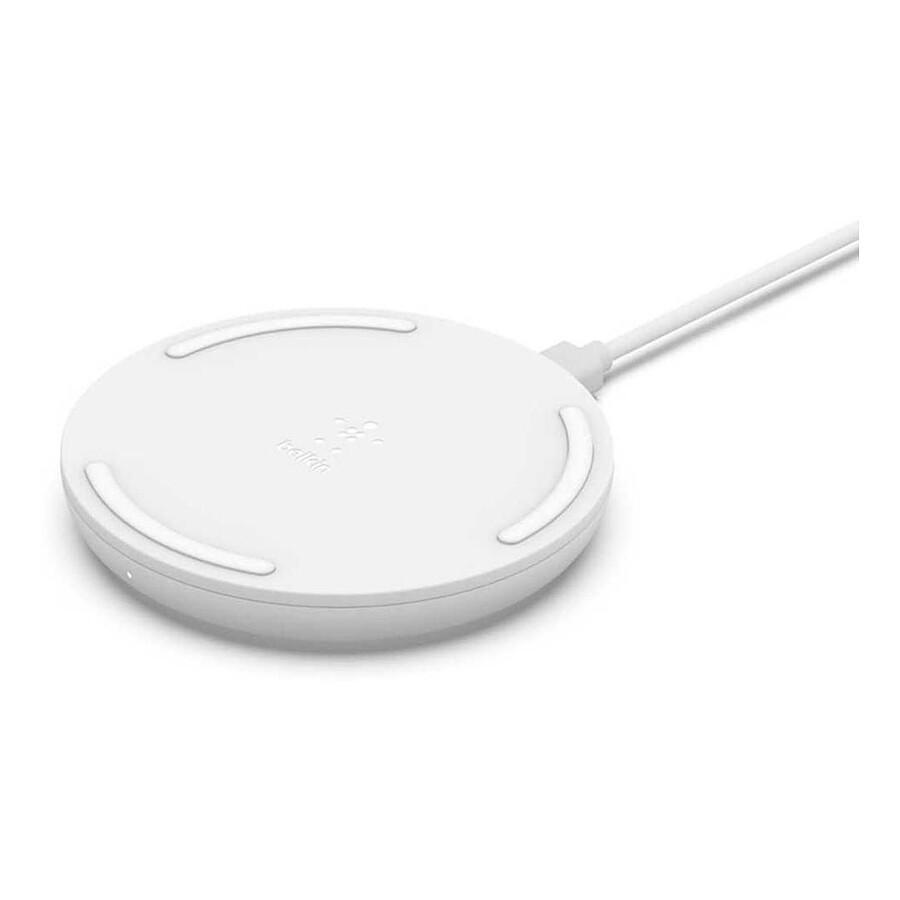 Chargeur à induction Pad 10 Watts Belkin WIA001btBK Noir - Chargeur Chargeur à induction Pad 10 Watts Belkin WIA001btBK Noir - Chargeur