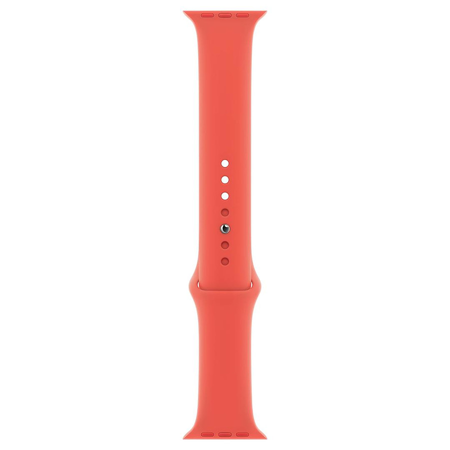 Accessoires montre et bracelet Apple Bracelet Sport rose agrume 44 mm - Regular