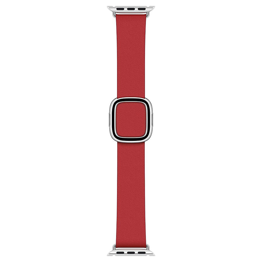 Accessoires montre et bracelet Apple Bracelet Boucle moderne écarlate 40 mm - Medium