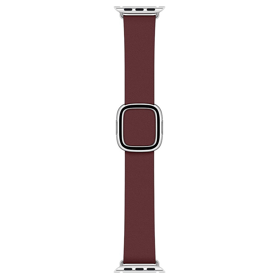 Accessoires montre et bracelet Apple Bracelet Boucle moderne grenat 40 mm - Large