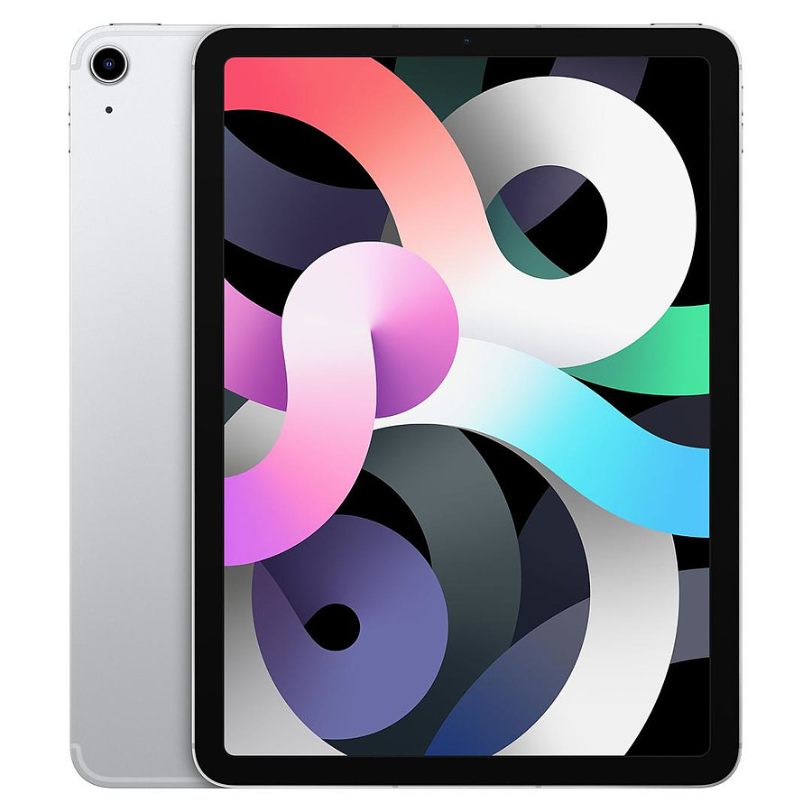 Tablette reconditionnée Apple iPad Air 2020 10,9 pouces Wi-Fi + Cellular - 64 Go - Argent (4 ème génération) · Reconditionné