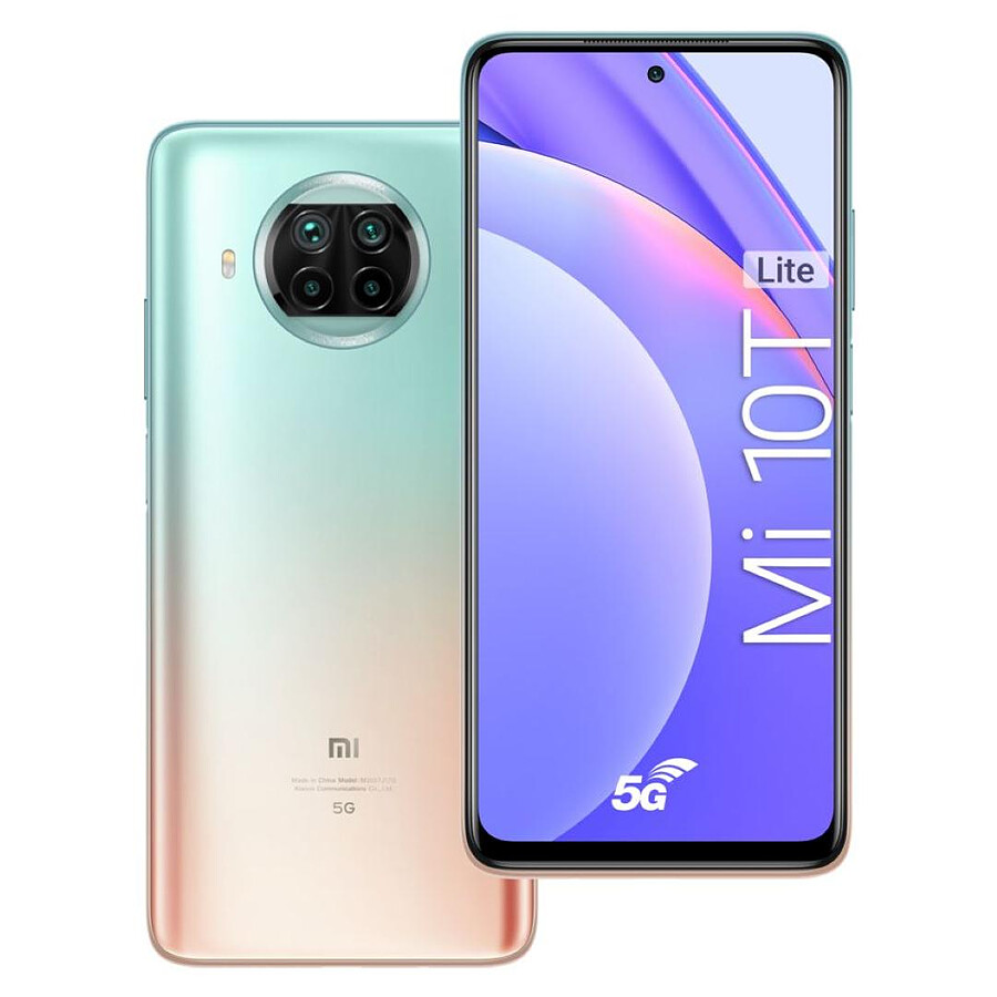 Smartphone reconditionné Xiaomi Mi 10T Lite 5G (Rose / Or) - 128 Go · Reconditionné