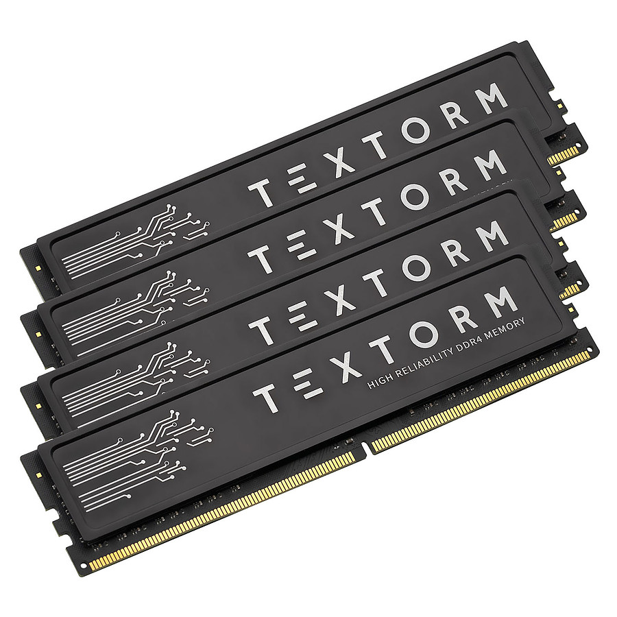 Mémoire Textorm - 4 x 16 Go (64 Go) - DDR4 2666 MHz - CL19