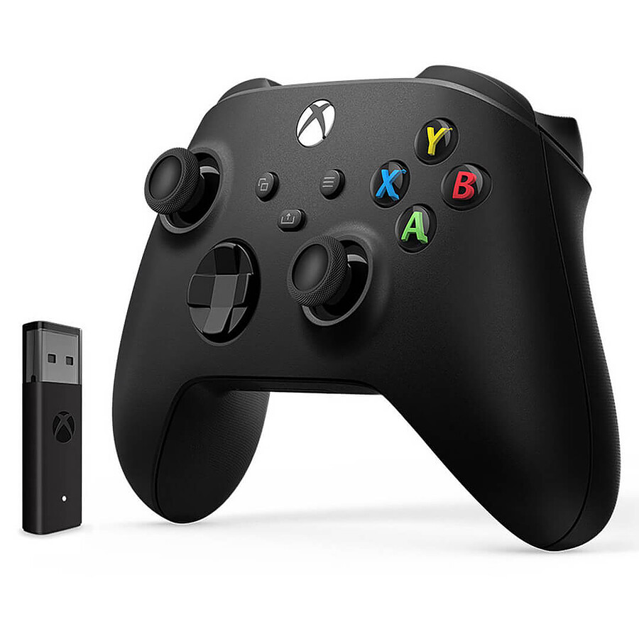 Microsoft Xbox Series X + adaptateur PC - Manette de jeu Microsoft sur ...