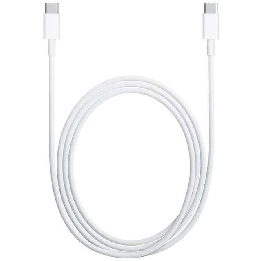 Adaptateurs et câbles Xiaomi Mi Câble USB-C vers USB-C (Blanc) - 1.5 m